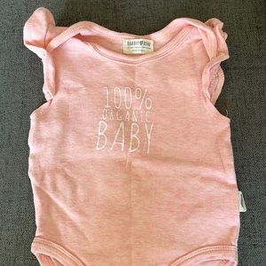 Onesie 3-6 months 100% organic cotton